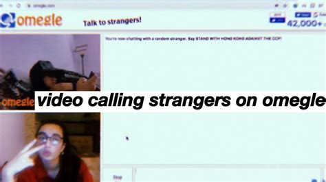 omegle talk to strangers online video call