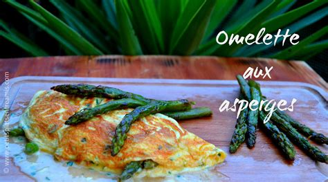 Omelette aux asperges