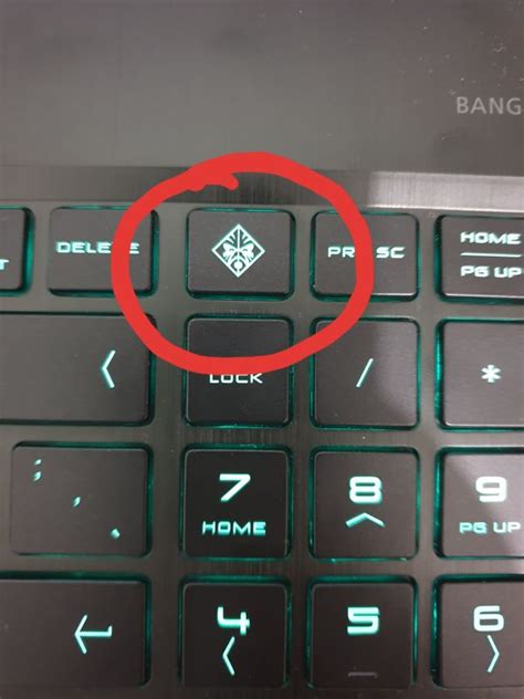 omen command center button not working