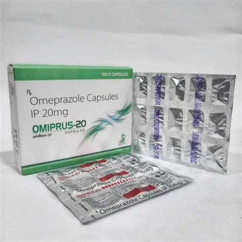 omeprazole capsules ip 20 mg