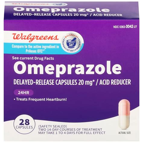omeprazole dosage for adults