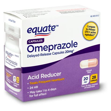omeprazole prilosec 20 mg oral cpdr sr cap