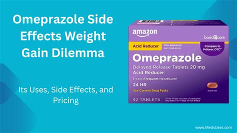 omeprazole side effects weight loss