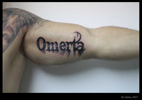 Inspiring Omerta Tattoo Design References