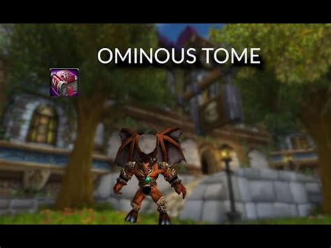 ominous tome wow sod horde