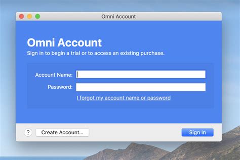 omni create account online