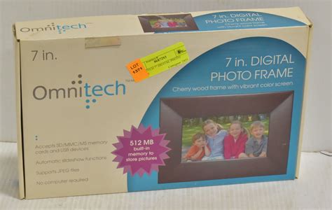 Omnitech 11.3 Digital Picture Frame eBay