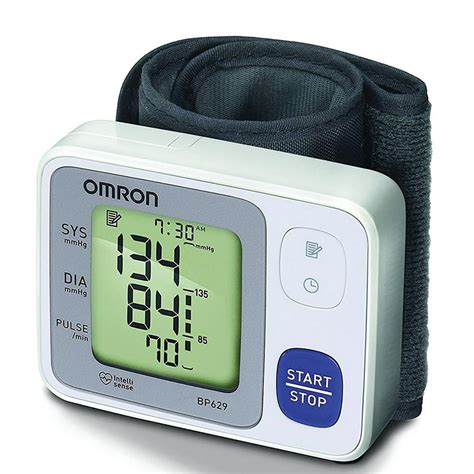 omron blood pressure cuff wrist directions
