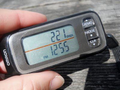 Omron Pedometer Battery Change