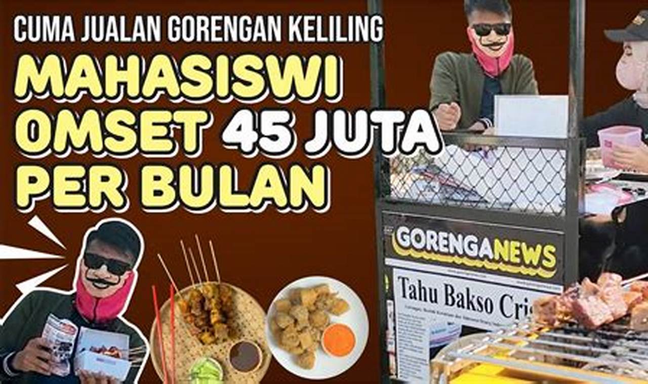 omset jual gorengan