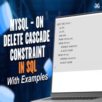 On Delete Constraint Mysql