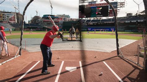 On Field Batting Practice