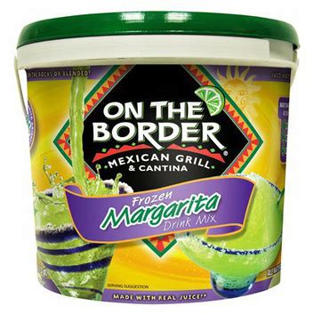 on the border margarita mix bucket