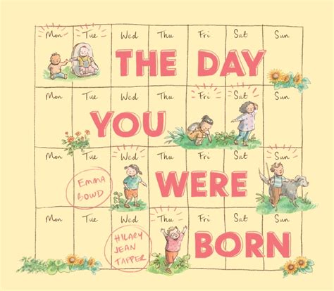 on the day that you were born