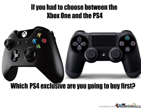 on xbox or playstation meme