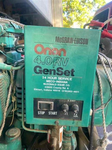 Onan 4.0 BFA Electric Gen Set BigIron Auctions