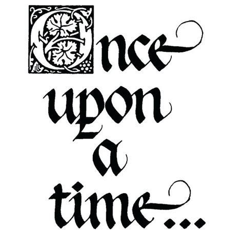Once Upon A Time Printable Image