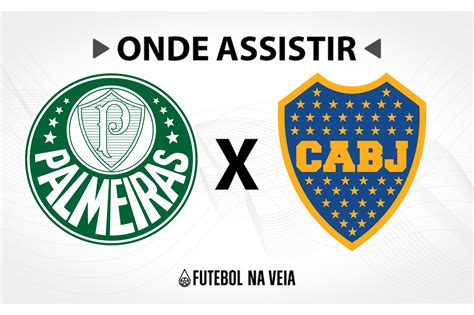 onde assistir boca juniors x palmeiras hoje