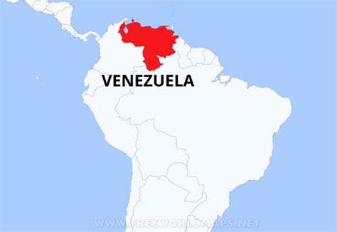 onde se localiza a venezuela