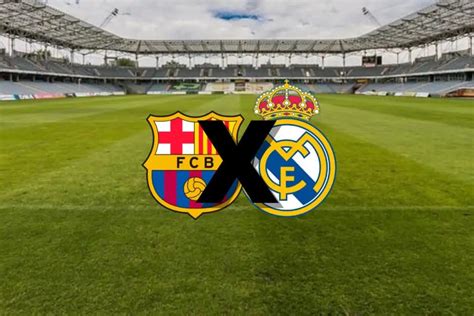 onde vai passar barcelona x real madrid