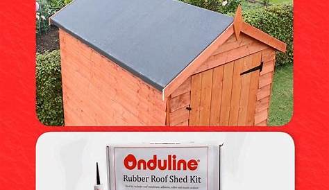 Onduline Shed Roof Kit ONDUVILLA Shaded Brown (8x6 )