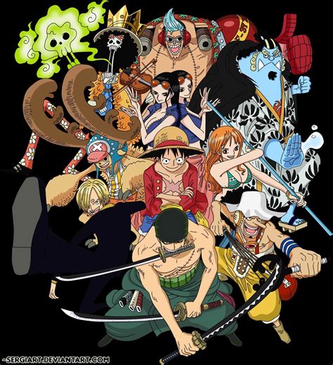 One Piece Crew Wallpaper: The Perfect Way To Celebrate Your Love For The Straw Hat Pirates