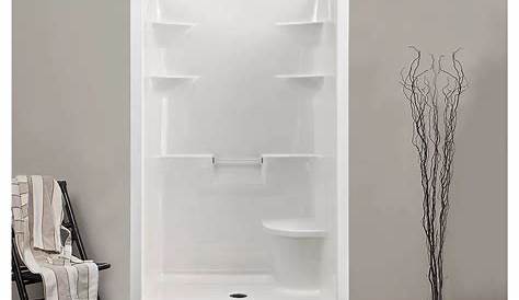 Delta Delta Styla 48 x 36 One-Piece Shower – Center Drain – Lowe's