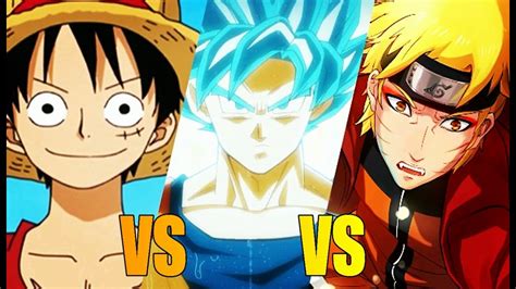 One Piece Vs Dragon Ball Vs Naruto Game