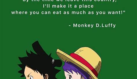 One piece best quotes from Luffy, Zoro, Sanji - YouTube