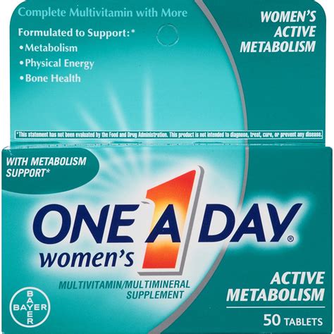 one a day metabolism women