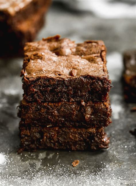 one bowl brownies with cocoa