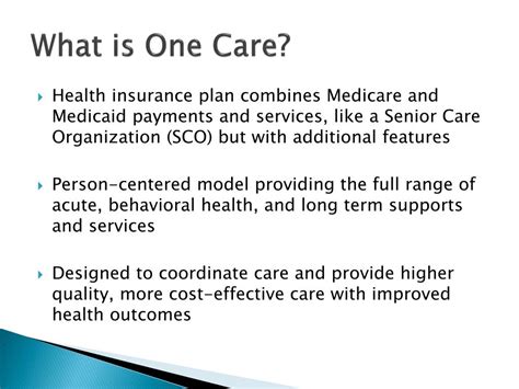 one care medical insurance