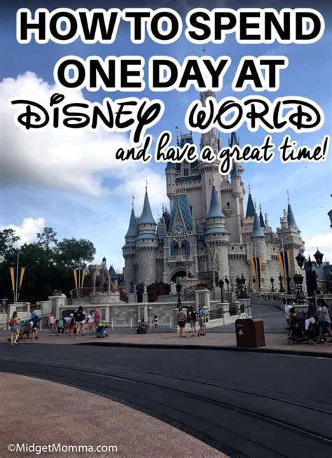 one day at disney world