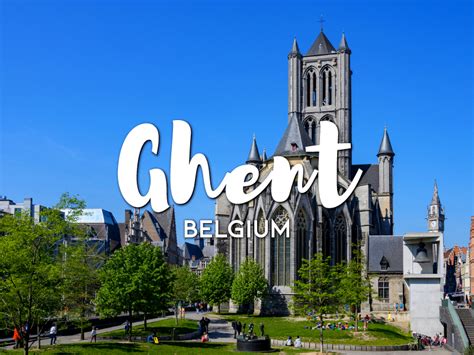 one day in ghent belgium