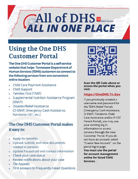 one dhs portal