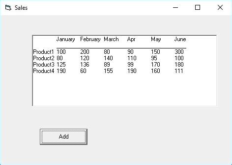 one dimensional array example in vb net