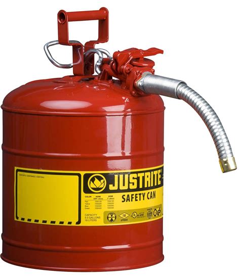 one gallon metal gas can
