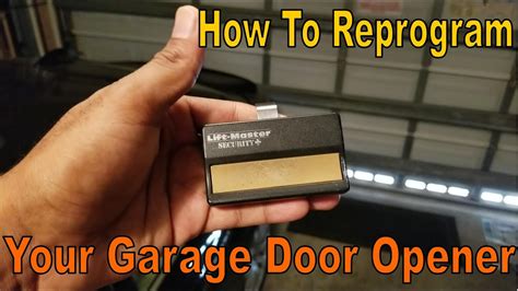 one garage door remote not working