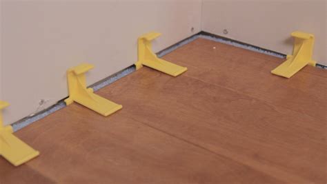 one half inch spacers for floor molding