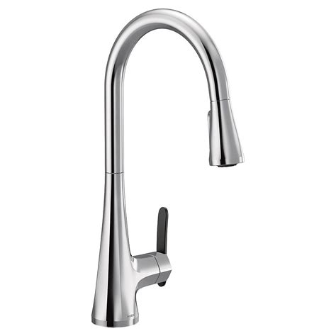 one handle high arc pulldown kitchen faucet