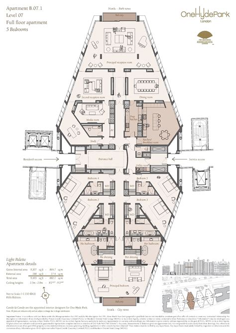 one hyde park apartments floor plans