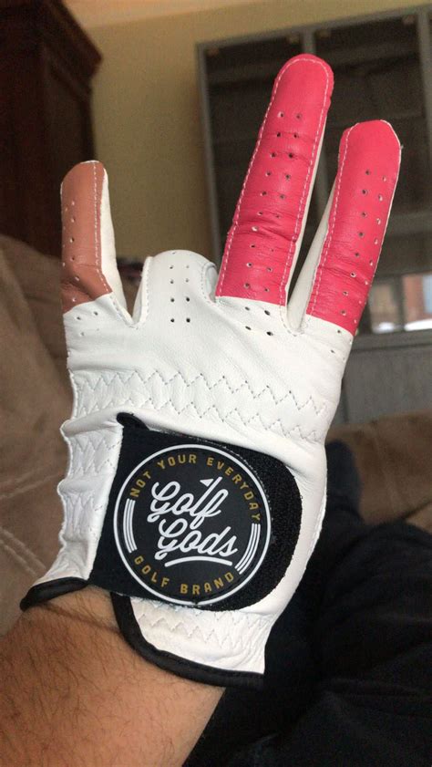 one in the pink 2 in the stink golf glove