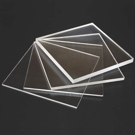 one inch 4 by 8 clear acrylic sheets