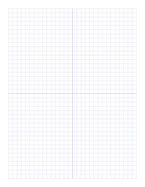 one inch graph paper