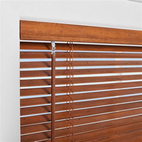 one inch wood blinds