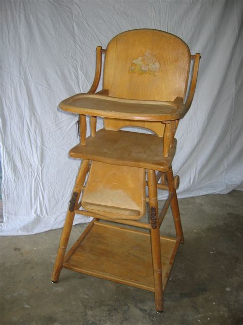 one leg high chair