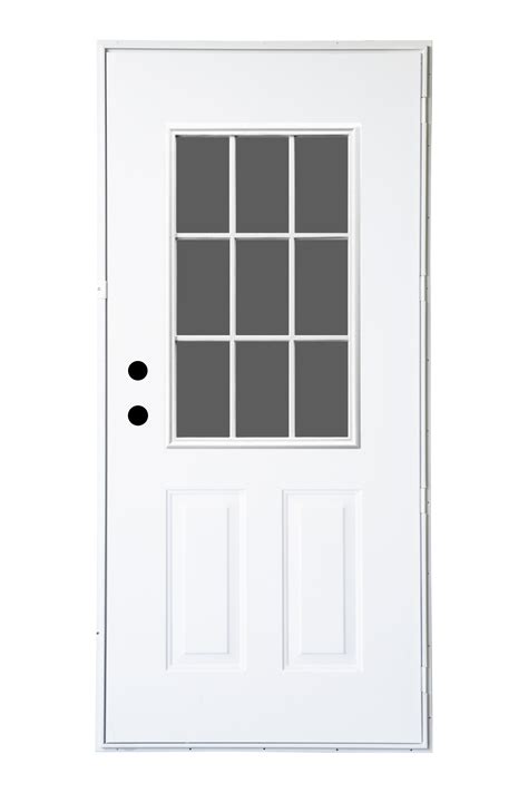 one light exterior door