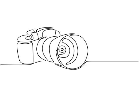 One Line Drawing Camera