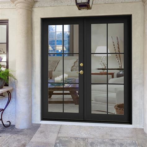 one lite exterior french doors