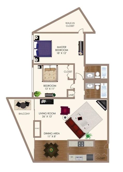 one lytle place floor plans